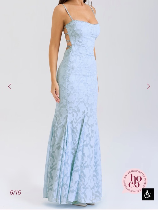 House of CB Dresses & Skirts - House of CB JOAN Bluebell Lace Up Back Maxi Dress